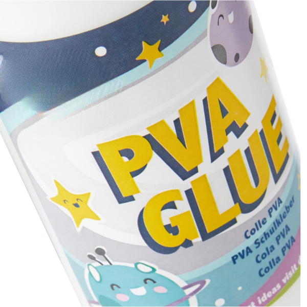 White 0.5 L PVA School Glue - Image 4