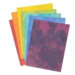 Watercolor Multicolor Rainbow Cardstock Paper Pad, 8.5" x 11", 50 Sheets - Image 2