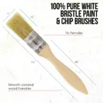 20-Packs Of Assorted Size Paint And Chip Brushes - Image 3