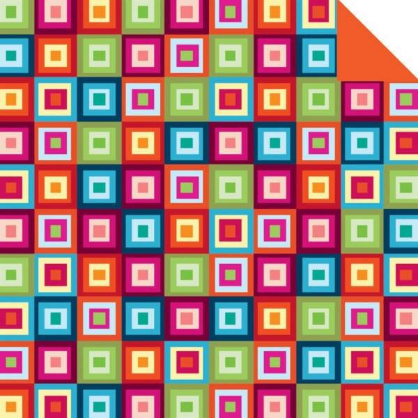 Origami Paper 500 Sheets Rainbow Patterns 6 (15 CM) - Image 3