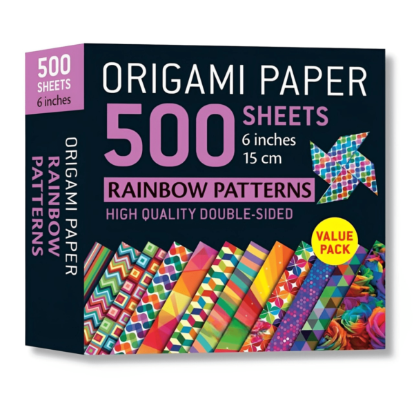 Origami Paper 500 Sheets Rainbow Patterns 6 (15 CM)