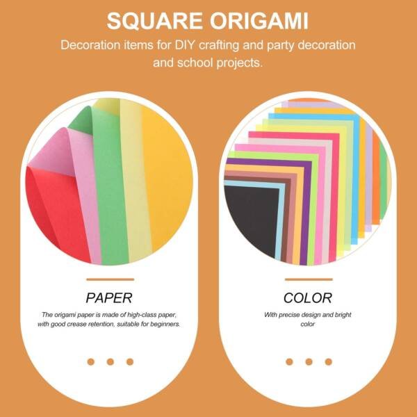 Colored Copy Paper DIY Hand Craft Paper - 100 pieces - Image 3