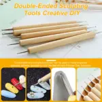 24-Piece Polymer Clay Tools Set - Image 2