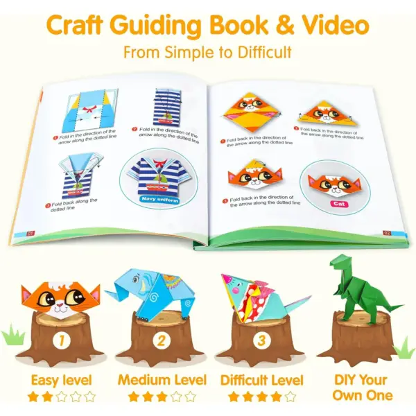 224 Sheets of Origami Paper Kit - Image 3