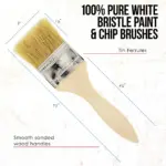20-Packs Of Assorted Size Paint And Chip Brushes - Image 5